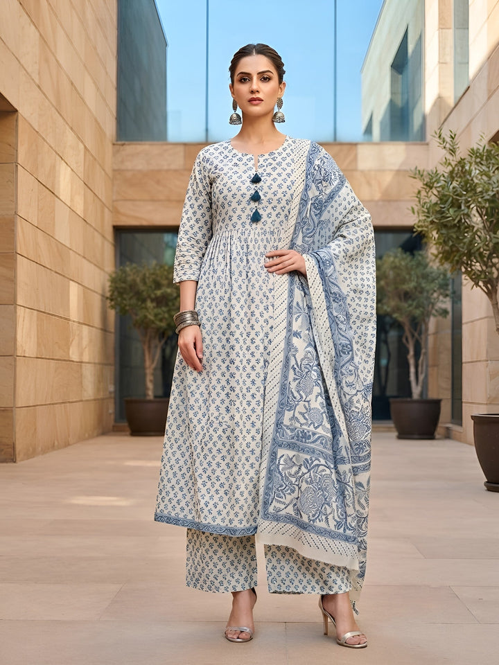 Anarkali Kurta Set With Dupatta