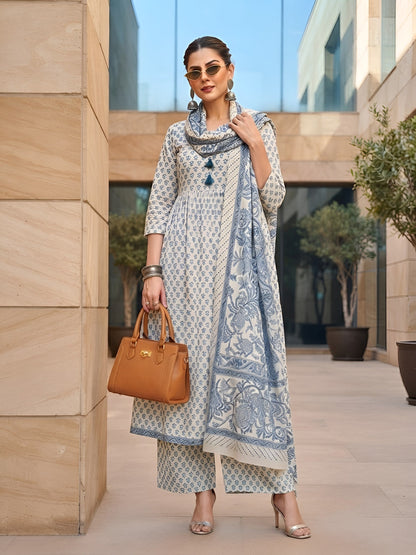 Anarkali Kurta Set With Dupatta