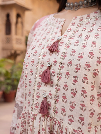 Anarkali Kurta Set With Dupatta