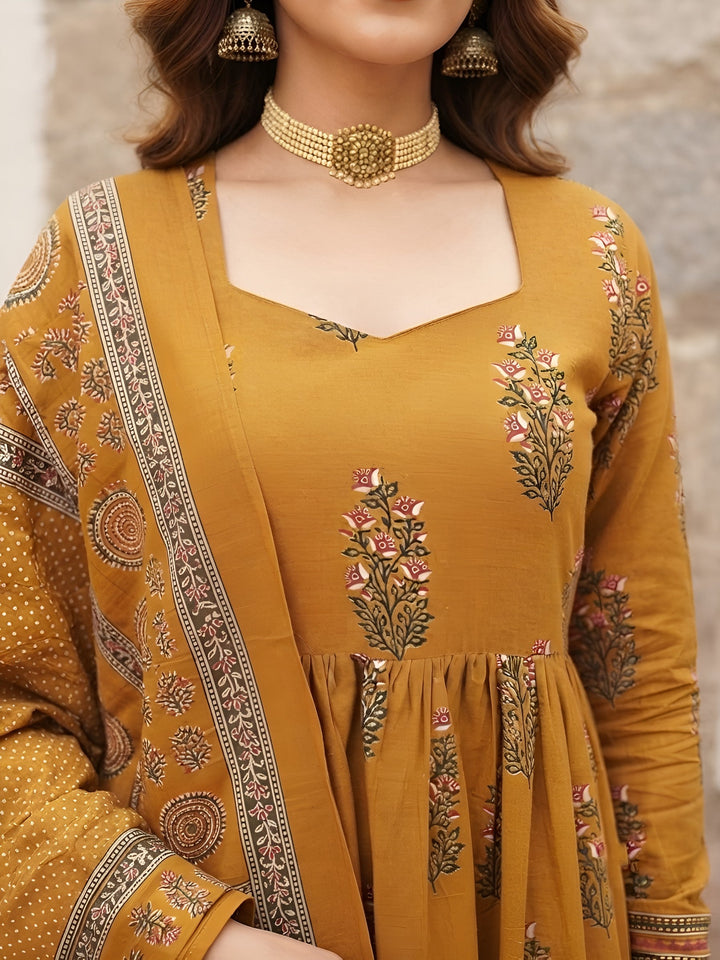 Anarkali Kurta Set With Dupatta