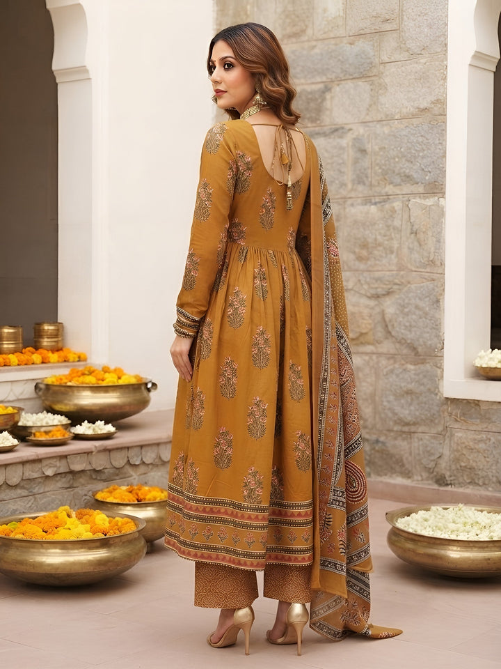 Anarkali Kurta Set With Dupatta
