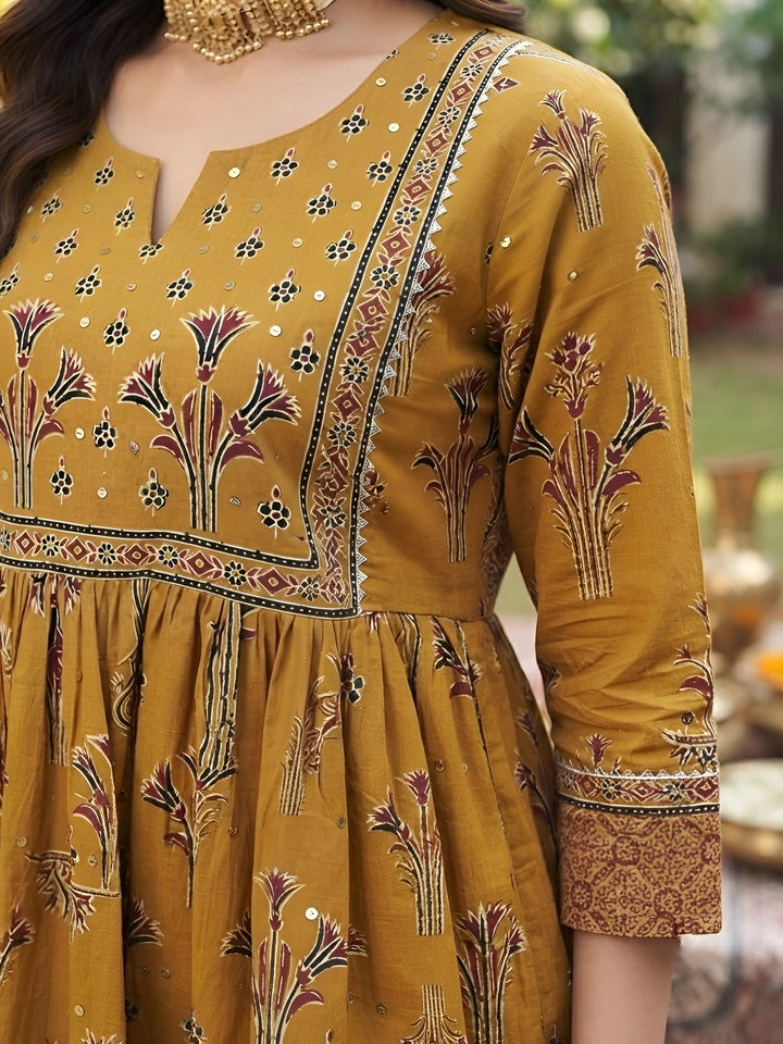 Printed Peplum Sharara Set With Dupatta