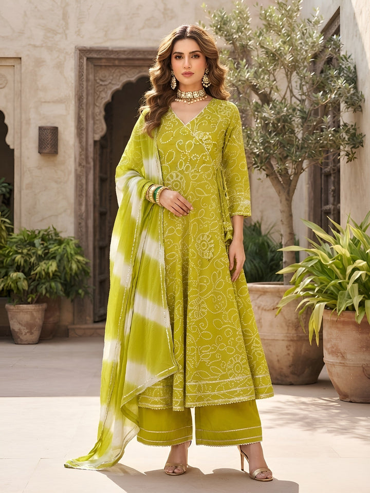 Anarkali Kurta Set With Dupatta