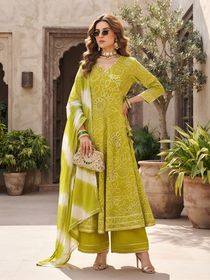 Anarkali Kurta Set With Dupatta