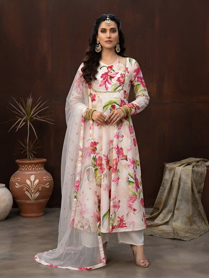 Anarkali Kurta Set With Dupatta