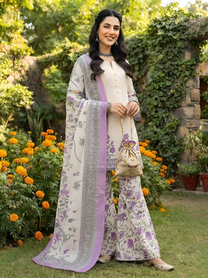 Printed Straight Kurta Set With Dupatta