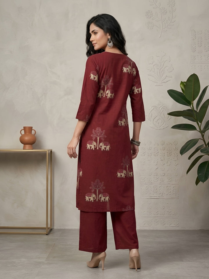 Printed Kurta Set