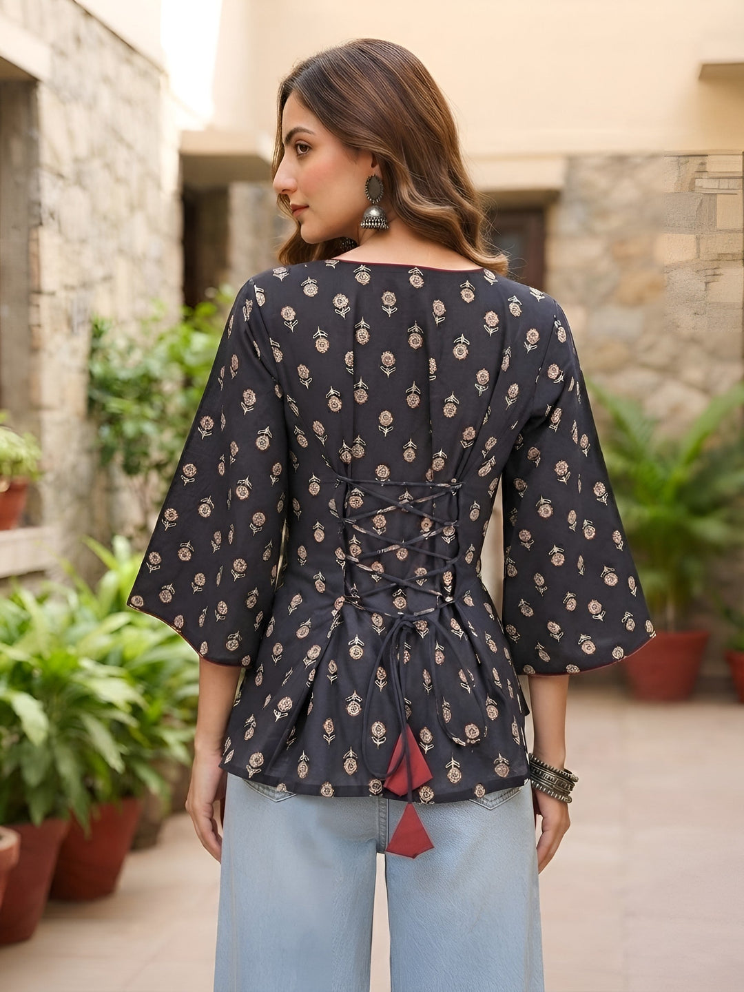 Printed Stylish Top