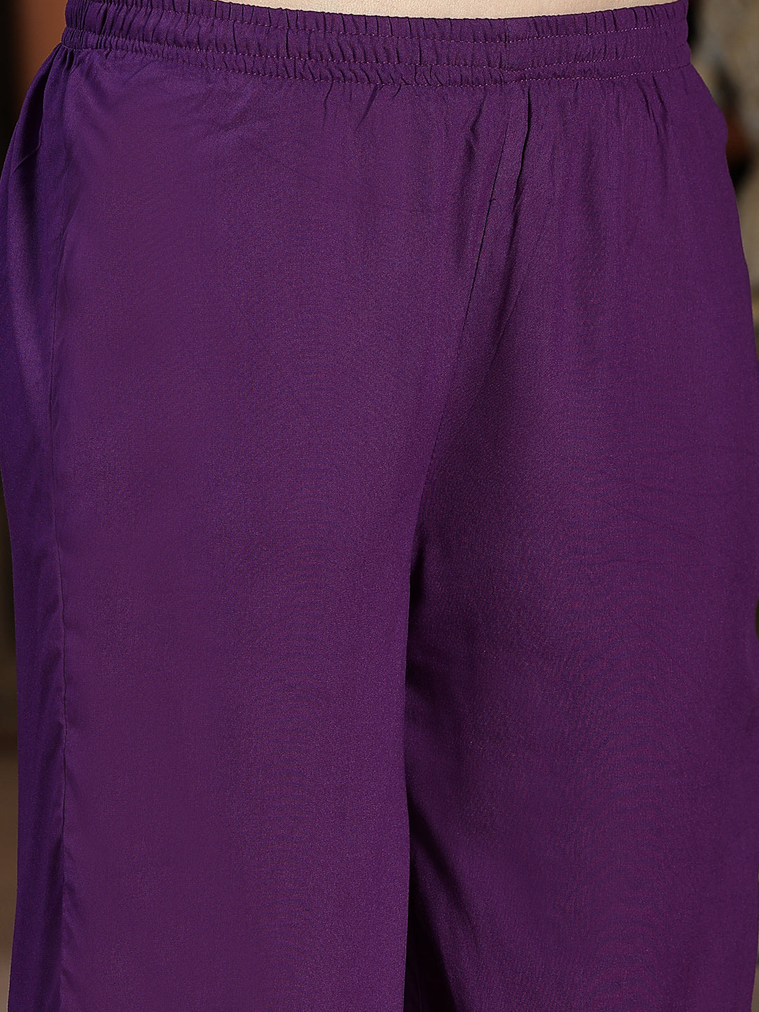 Bandhej Printed Rayon Naira Cut Kurta Pant Dupatta Set (Pre-Order)