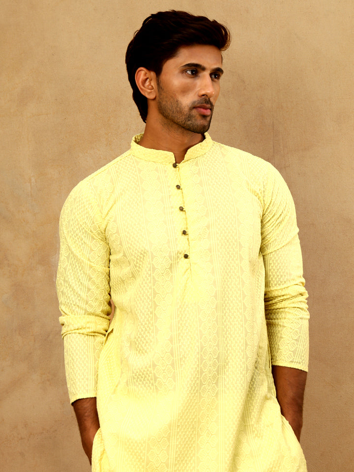 Chikankari Embroidered Kurtas