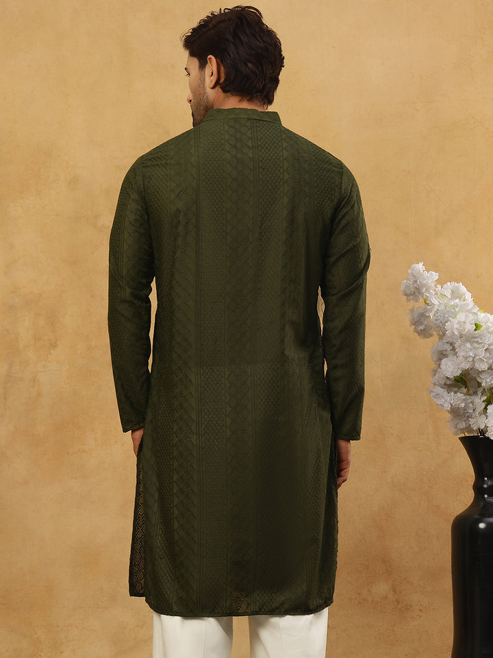 Chikankari Embroidered Kurtas