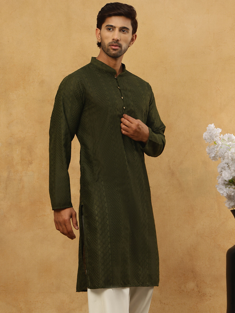 Chikankari Embroidered Kurtas