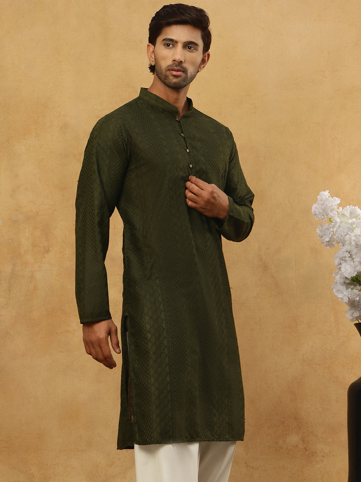 Chikankari Embroidered Kurtas
