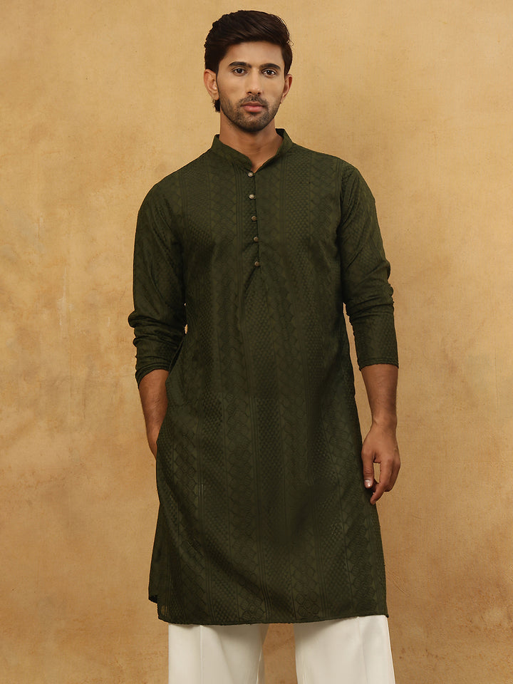 Chikankari Embroidered Kurtas