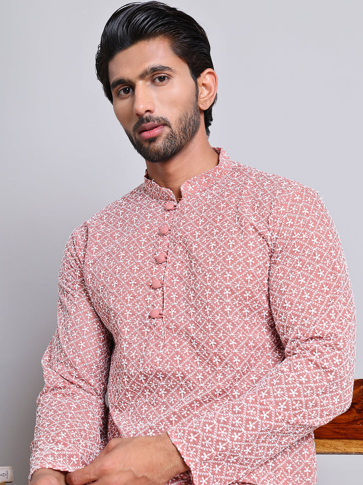Floral Embroidered Kurtas