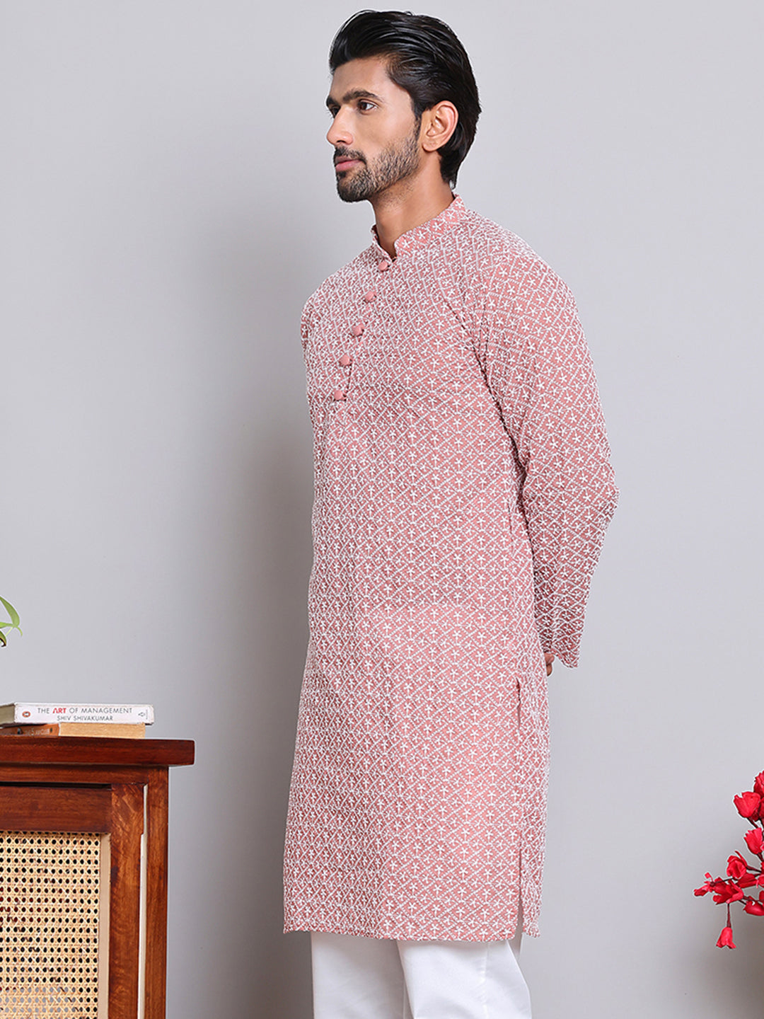 Floral Embroidered Kurtas