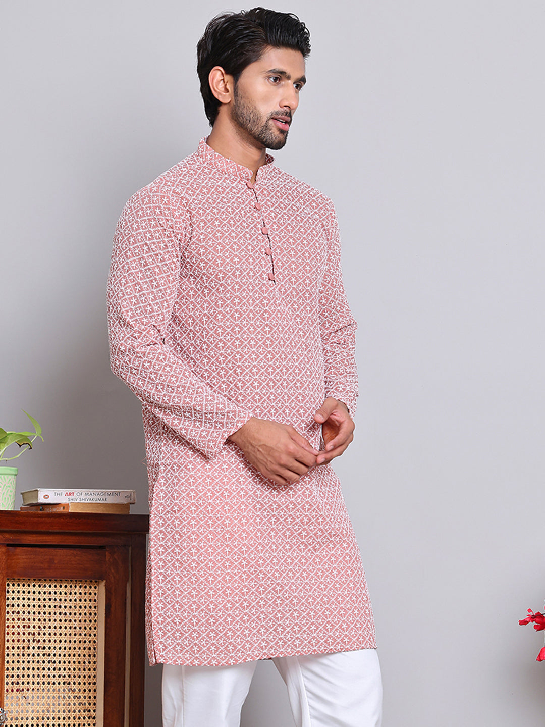 Floral Embroidered Kurtas