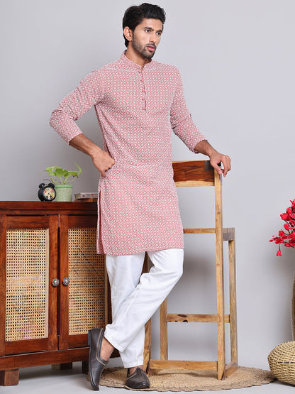 Floral Embroidered Kurtas