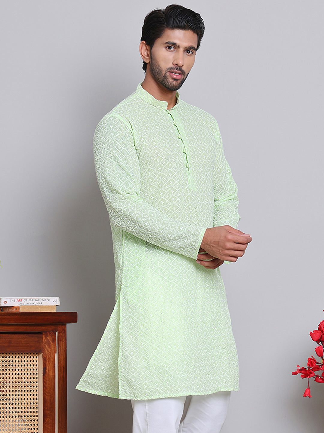 Floral Embroidered Kurtas