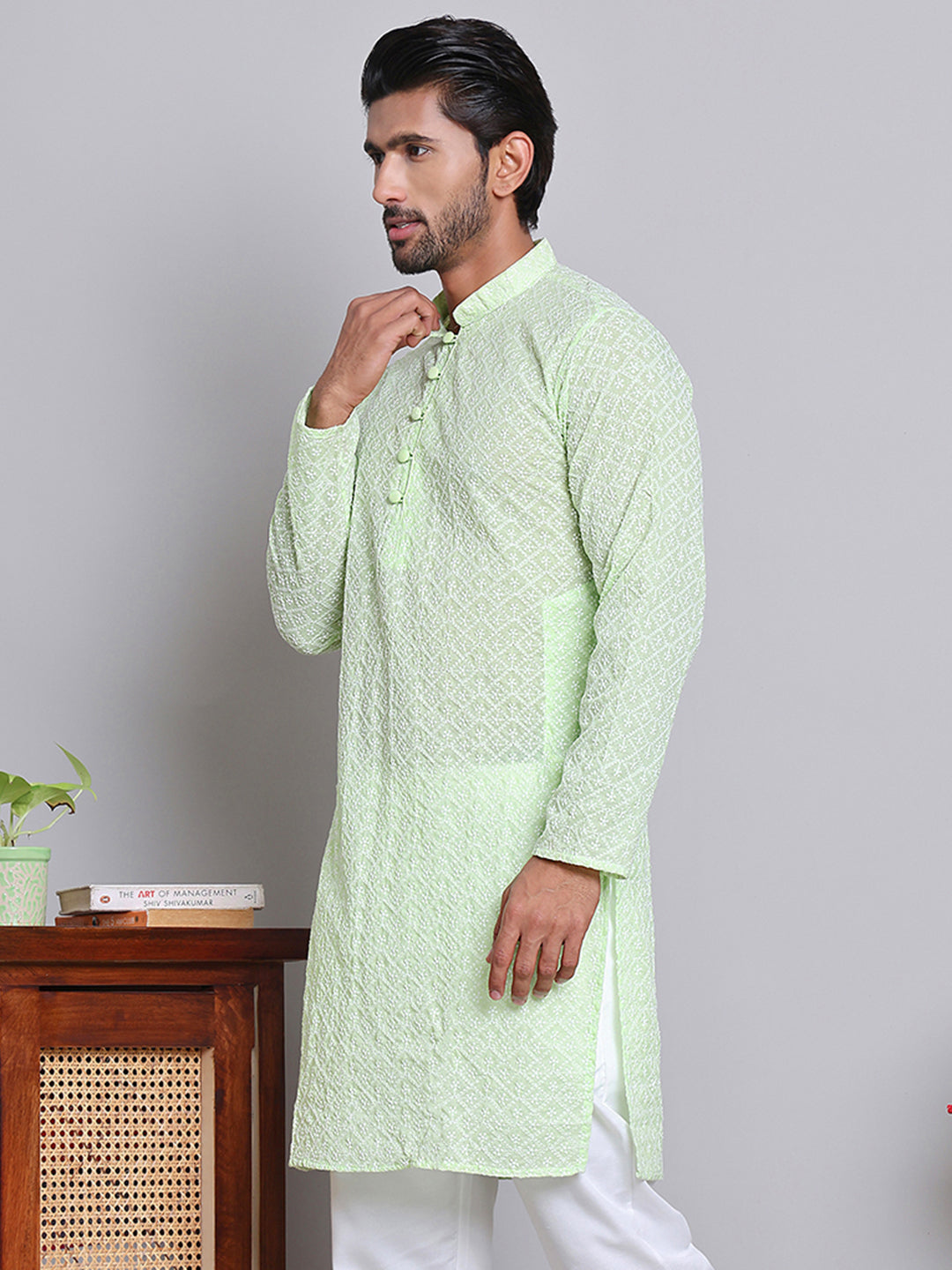 Floral Embroidered Kurtas