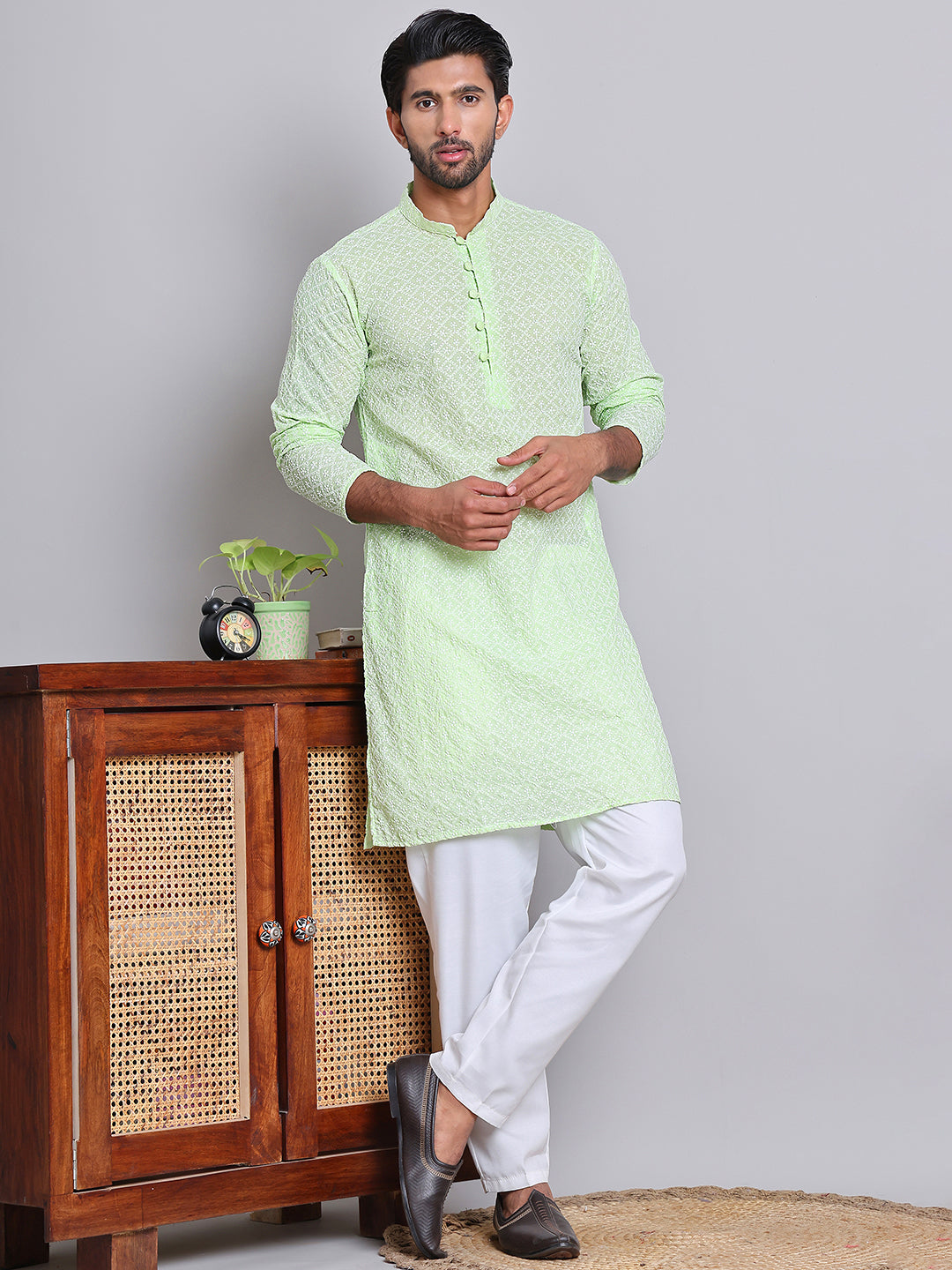 Floral Embroidered Kurtas