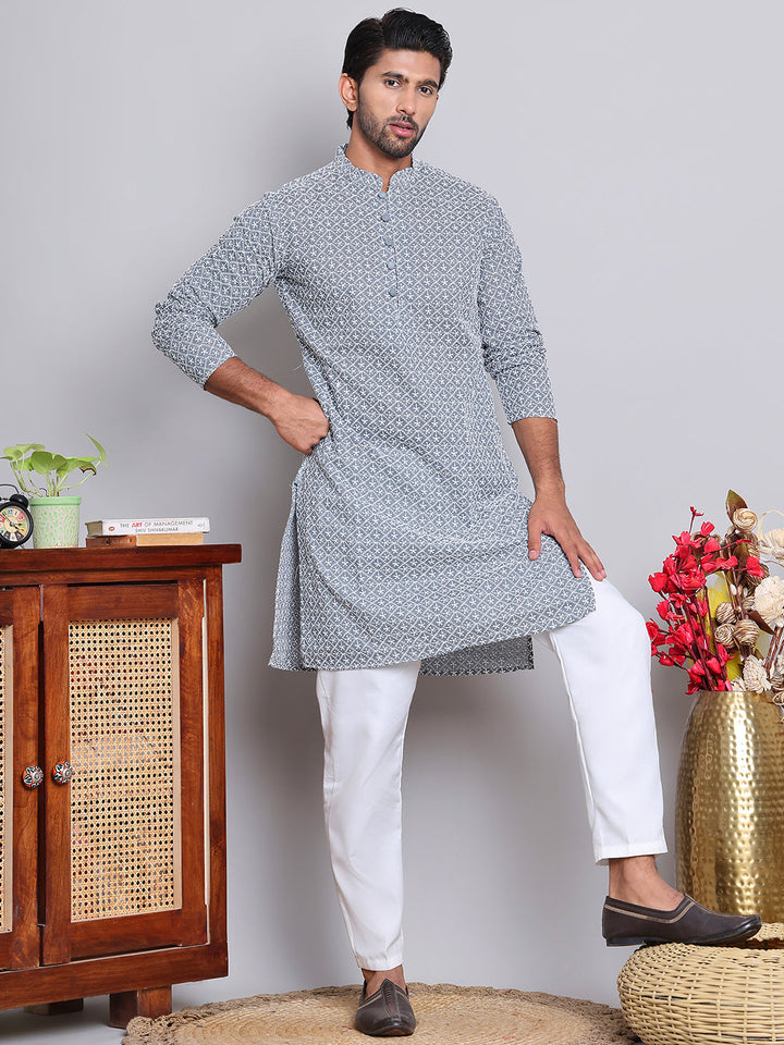 Floral Embroidered Kurtas