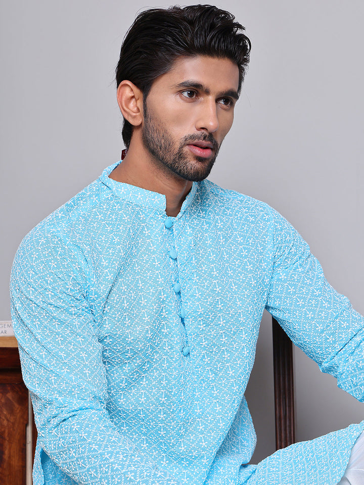 Floral Embroidered Kurtas