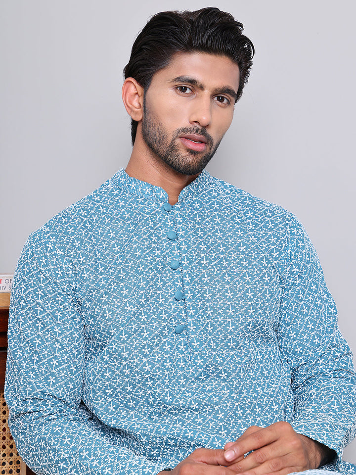 Floral Embroidered Kurtas