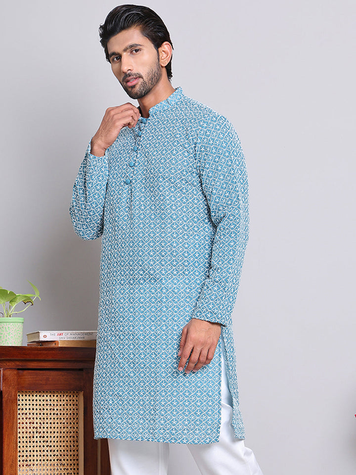 Floral Embroidered Kurtas