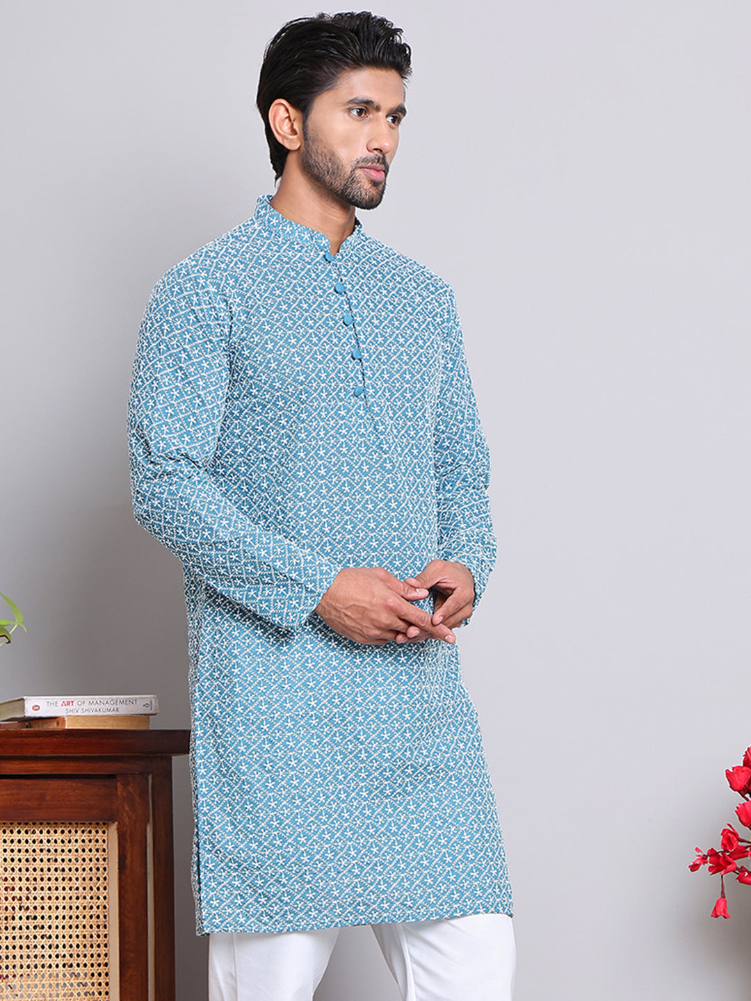 Floral Embroidered Kurtas