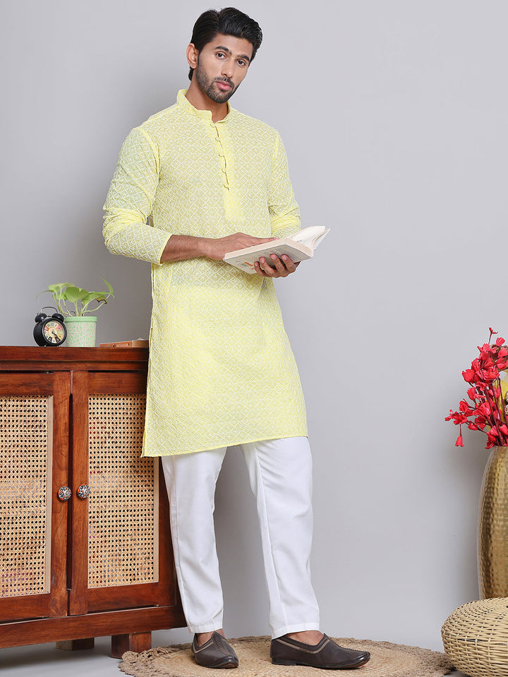 Floral Embroidered Kurtas