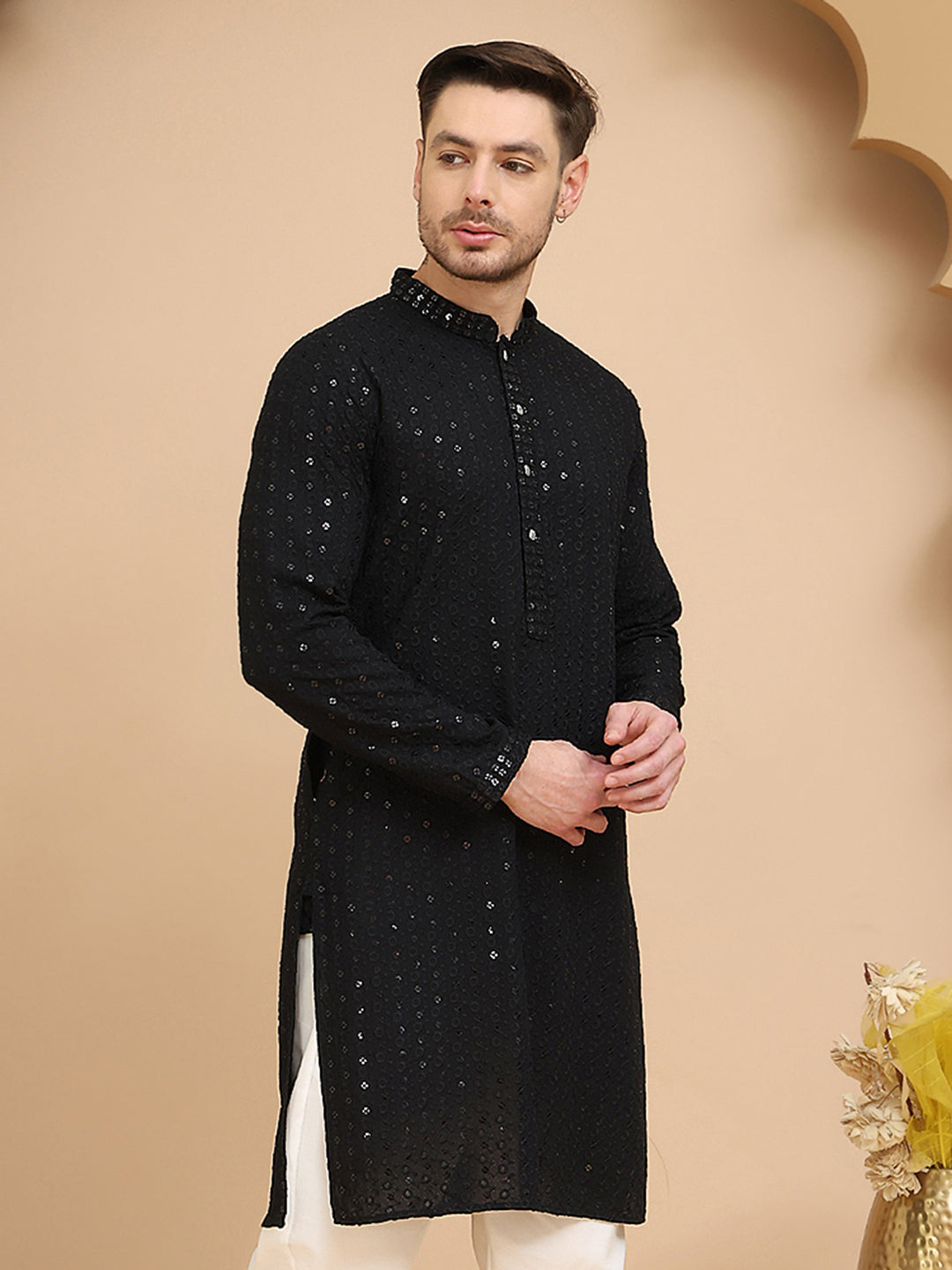 Chikankari Kurtas For Men