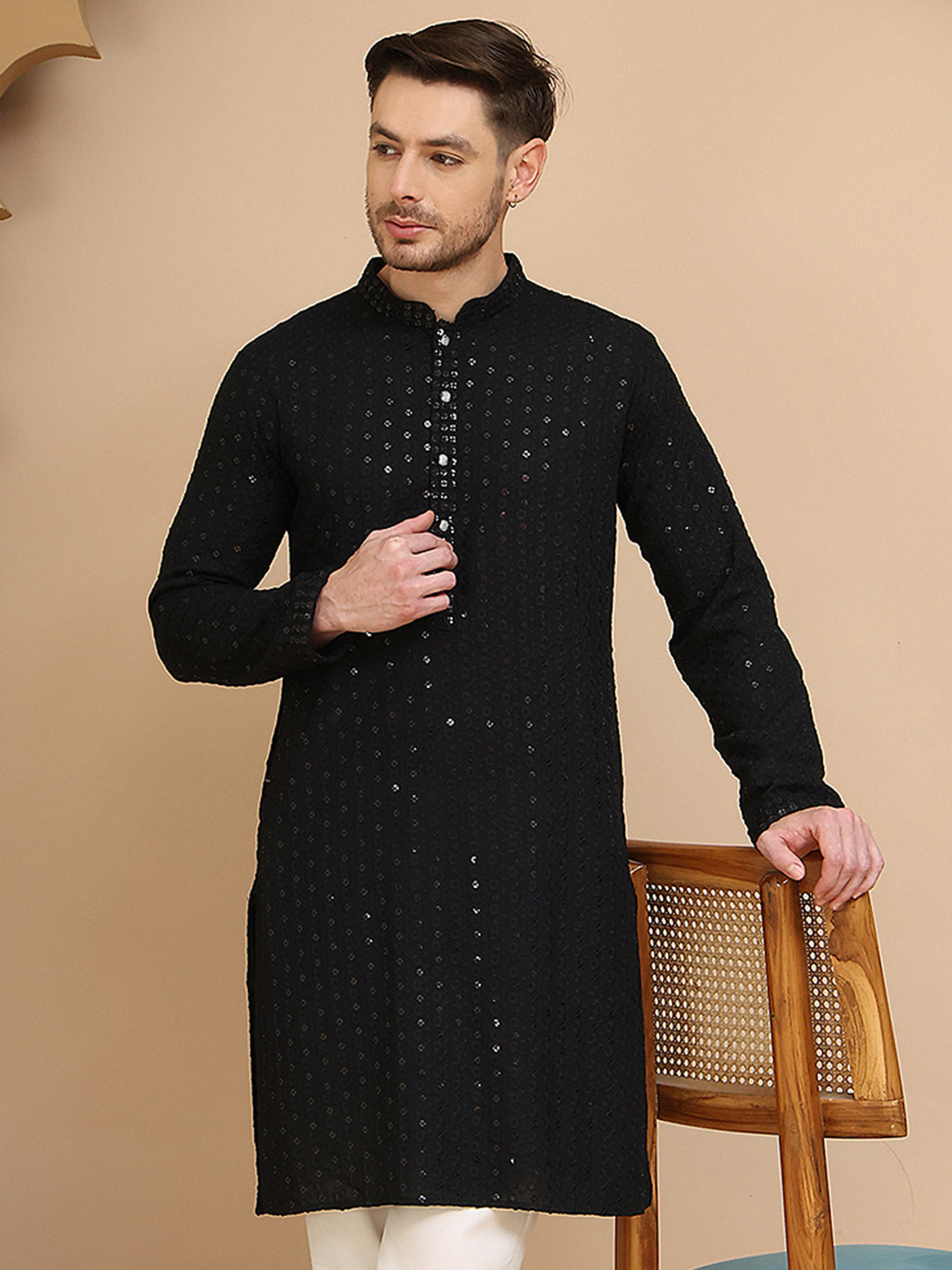Chikankari Kurtas For Men