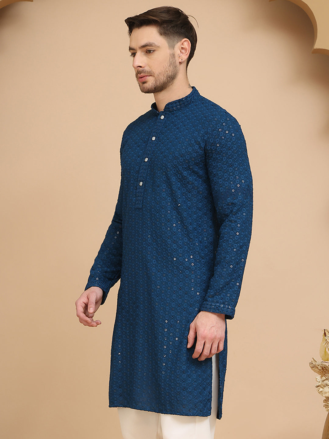 Chikankari Kurtas For Men