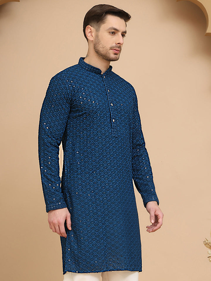 Chikankari Kurtas For Men