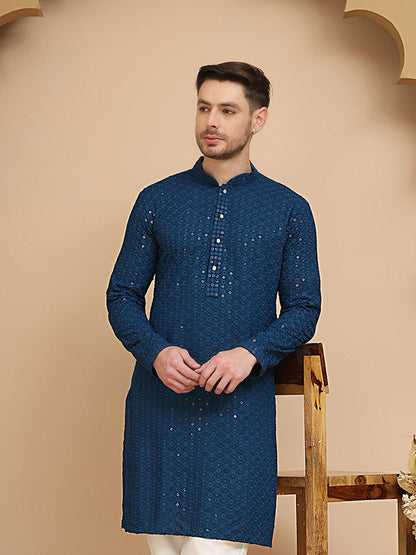 Chikankari Kurtas For Men