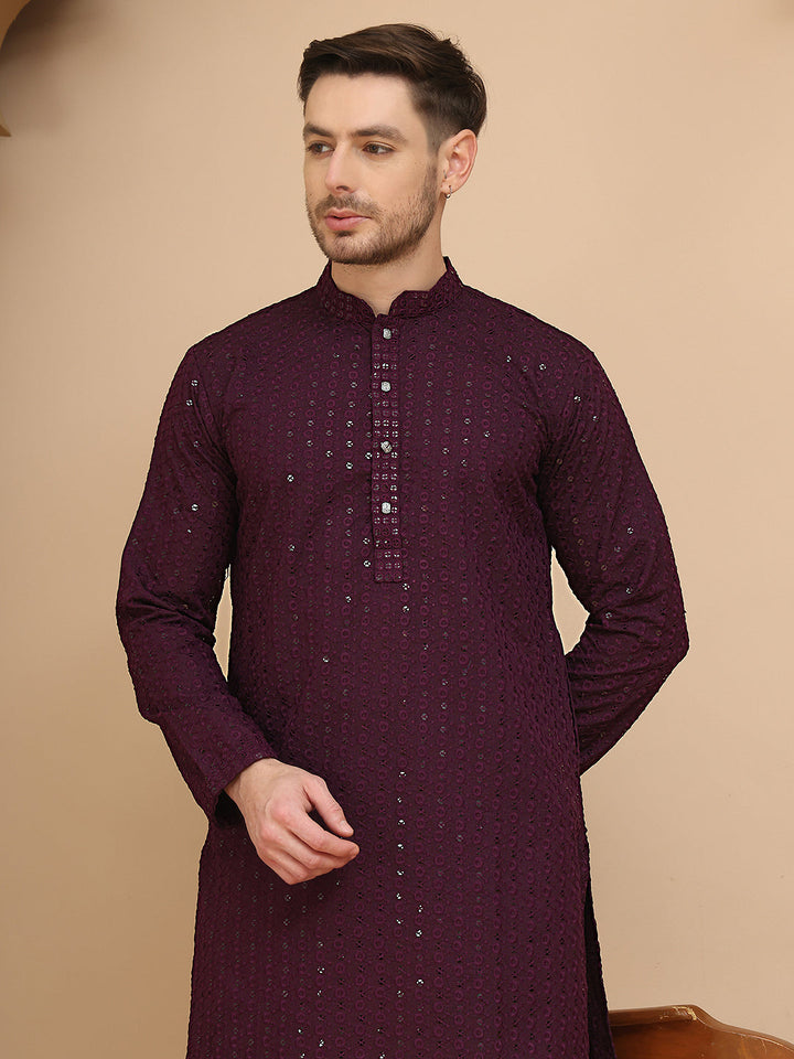 Chikankari Kurtas For Men