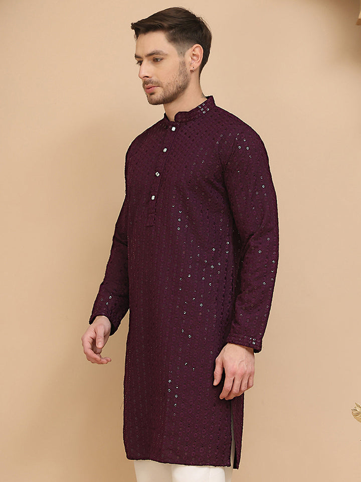 Chikankari Kurtas For Men