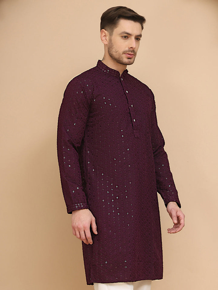 Chikankari Kurtas For Men
