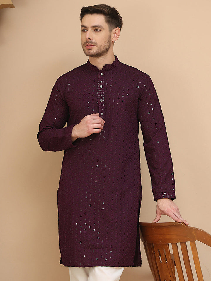 Chikankari Kurtas For Men