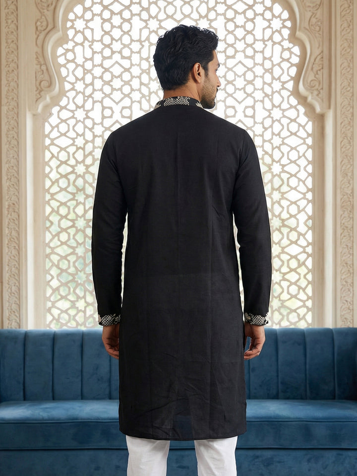 Embroidered Straight Kurta