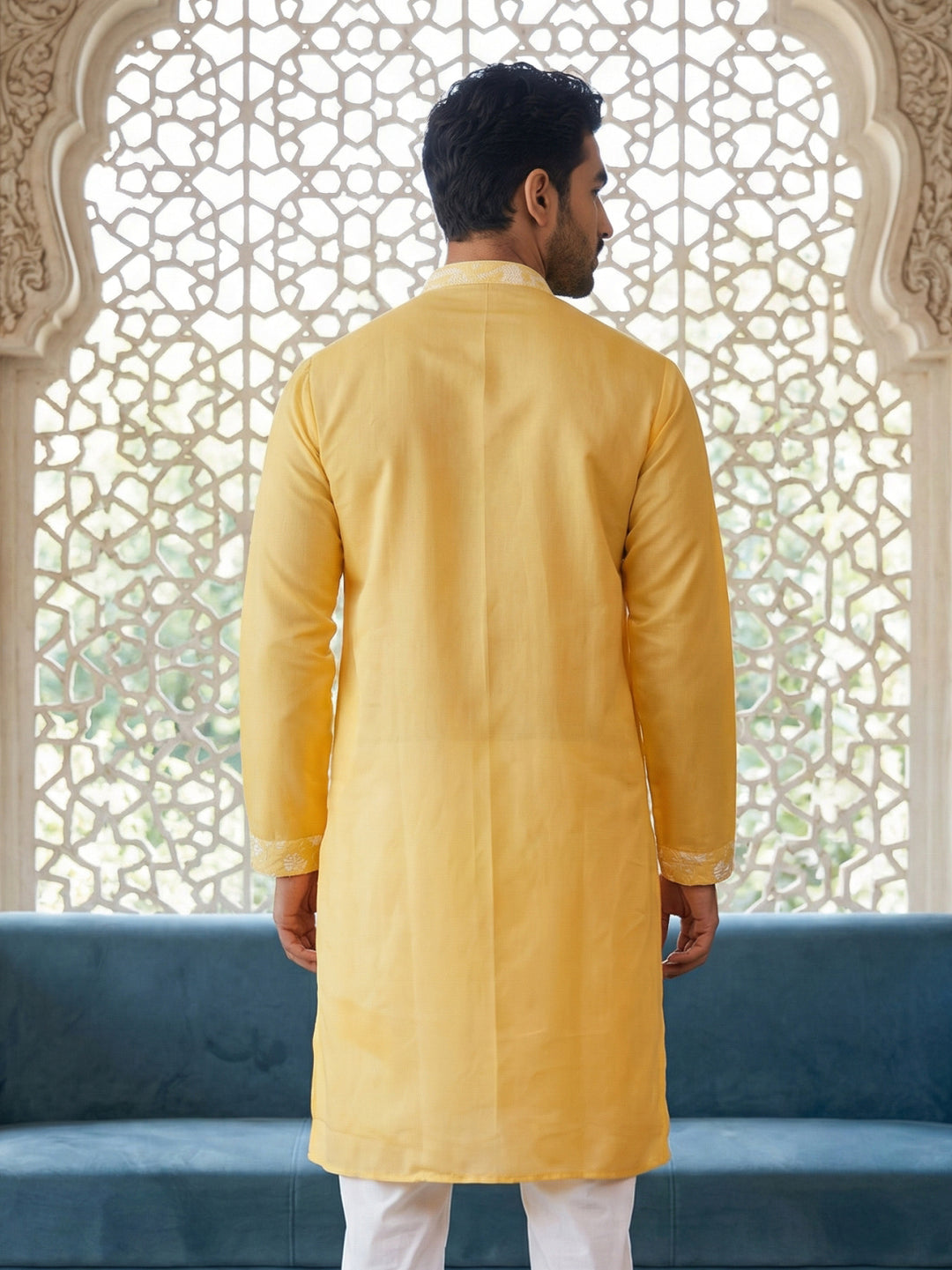 Embroidered Straight Kurta