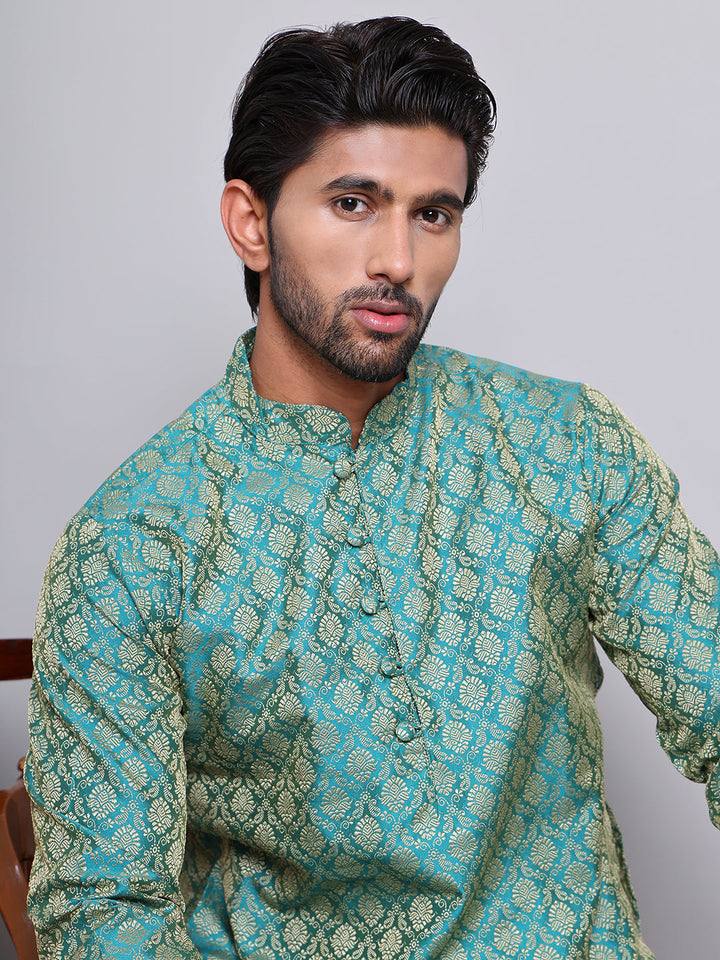 Jacquard Kurtas For Men