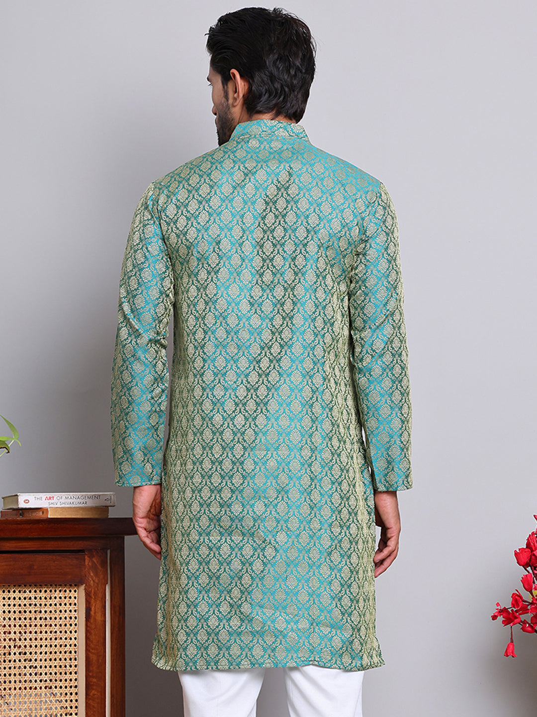 Jacquard Kurtas For Men