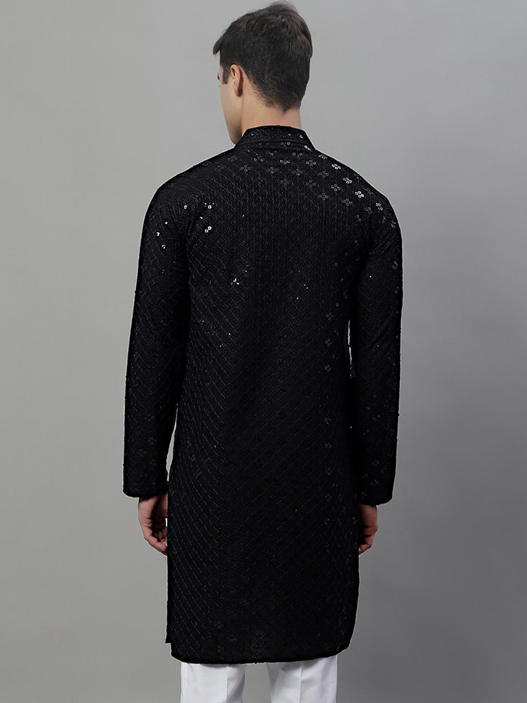 Chikankari Embroidered And Sequence Kurtas.