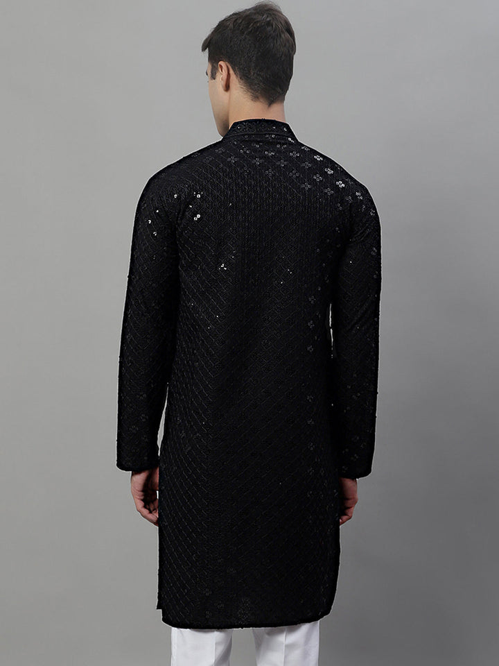 Chikankari Embroidered And Sequence Kurtas.