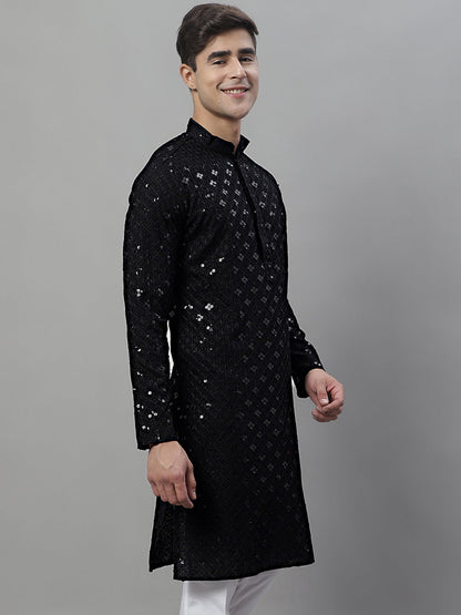 Chikankari Embroidered And Sequence Kurtas.