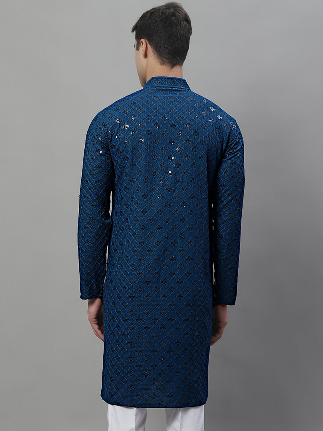 Chikankari Embroidered And Sequence Kurtas.