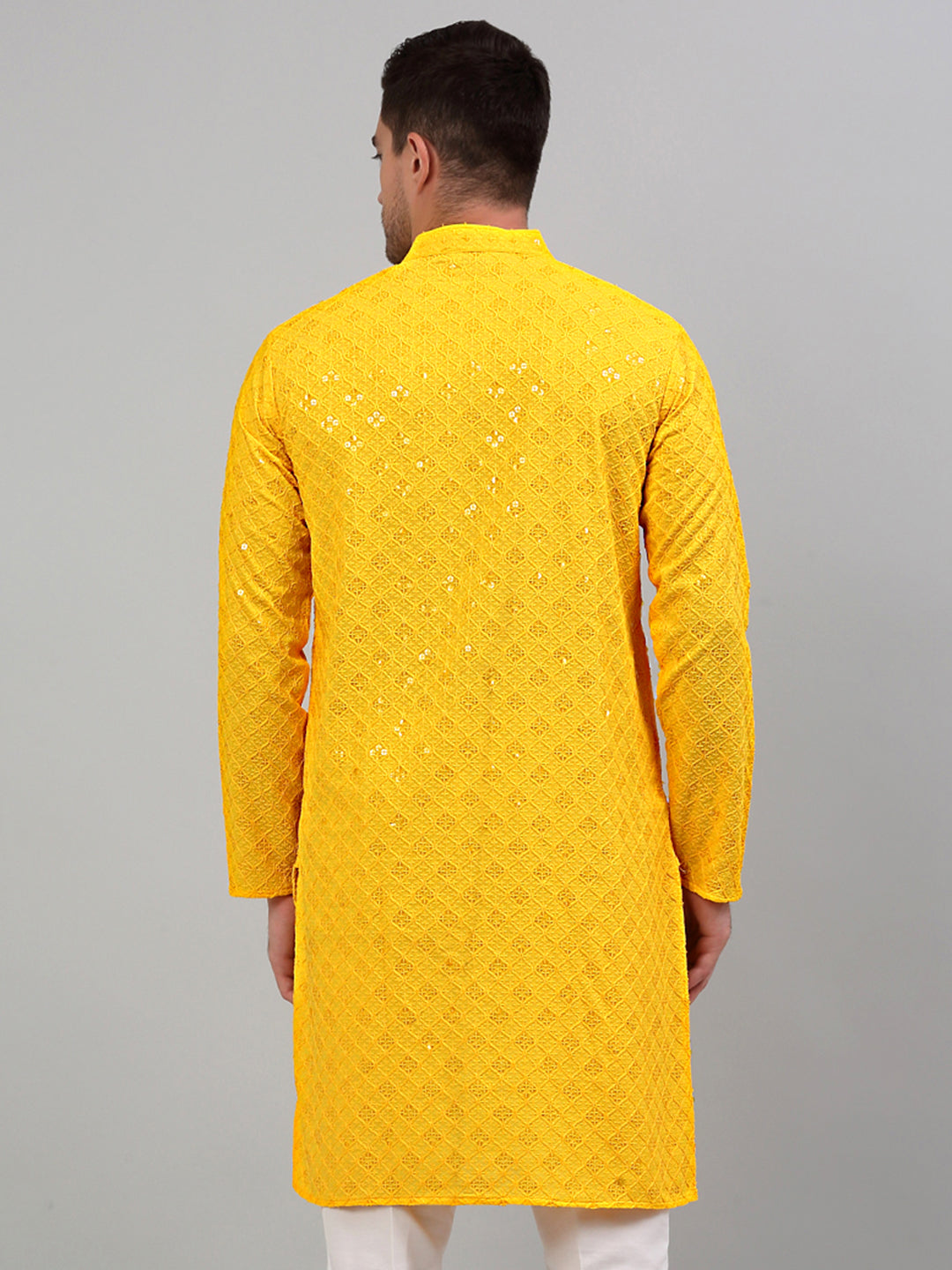 Chikankari Embroidered And Sequence Kurtas.