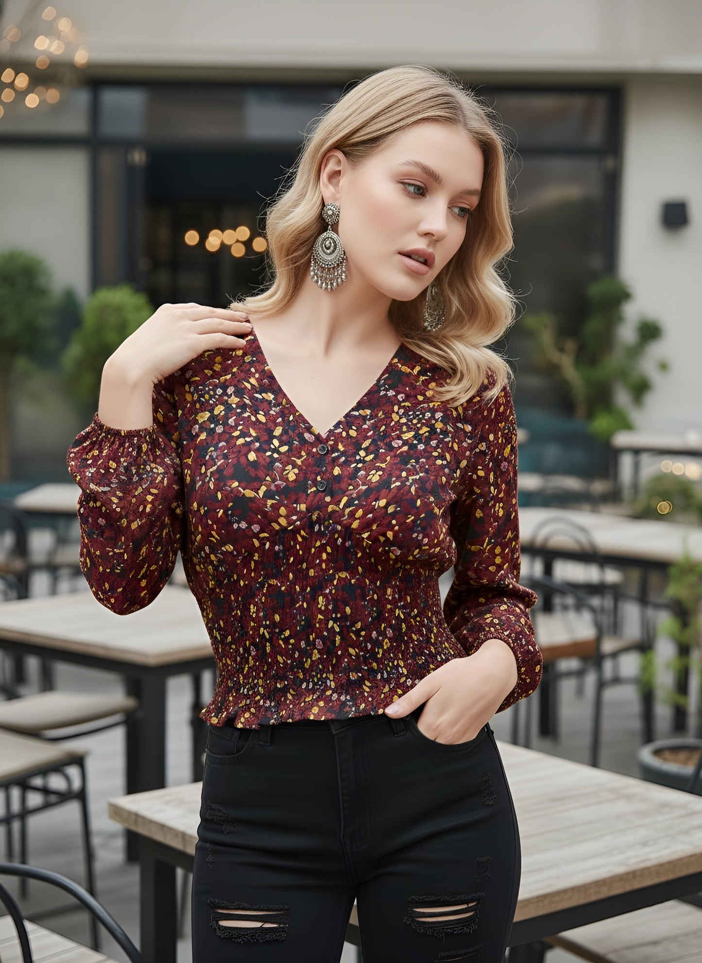 Women Printed Top